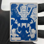Marvel Card Galactus 22 Cyan Printing Plate Infinity Allegiance Upper Deck [NM]