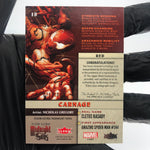 Marvel Card Carnage 18 Signature /100 Midnight Sons 2022 Fleer Upper Deck [Exc.]