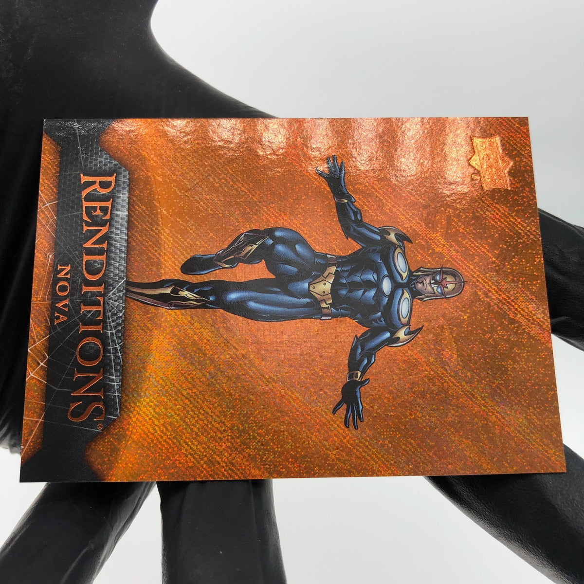 Marvel Card Nova 89 Orange  /299 Fleer Upper Deck Renditions [NM]