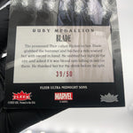 Marvel Card Blade M-5 Ruby /50 Midnight Sons 2022 Fleer Upper Deck [Exc.]