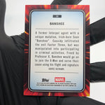 Marvel Card Banshee 38 Rose Gold /40 Mini Diamond Topps Chrome 2025 [NM]
