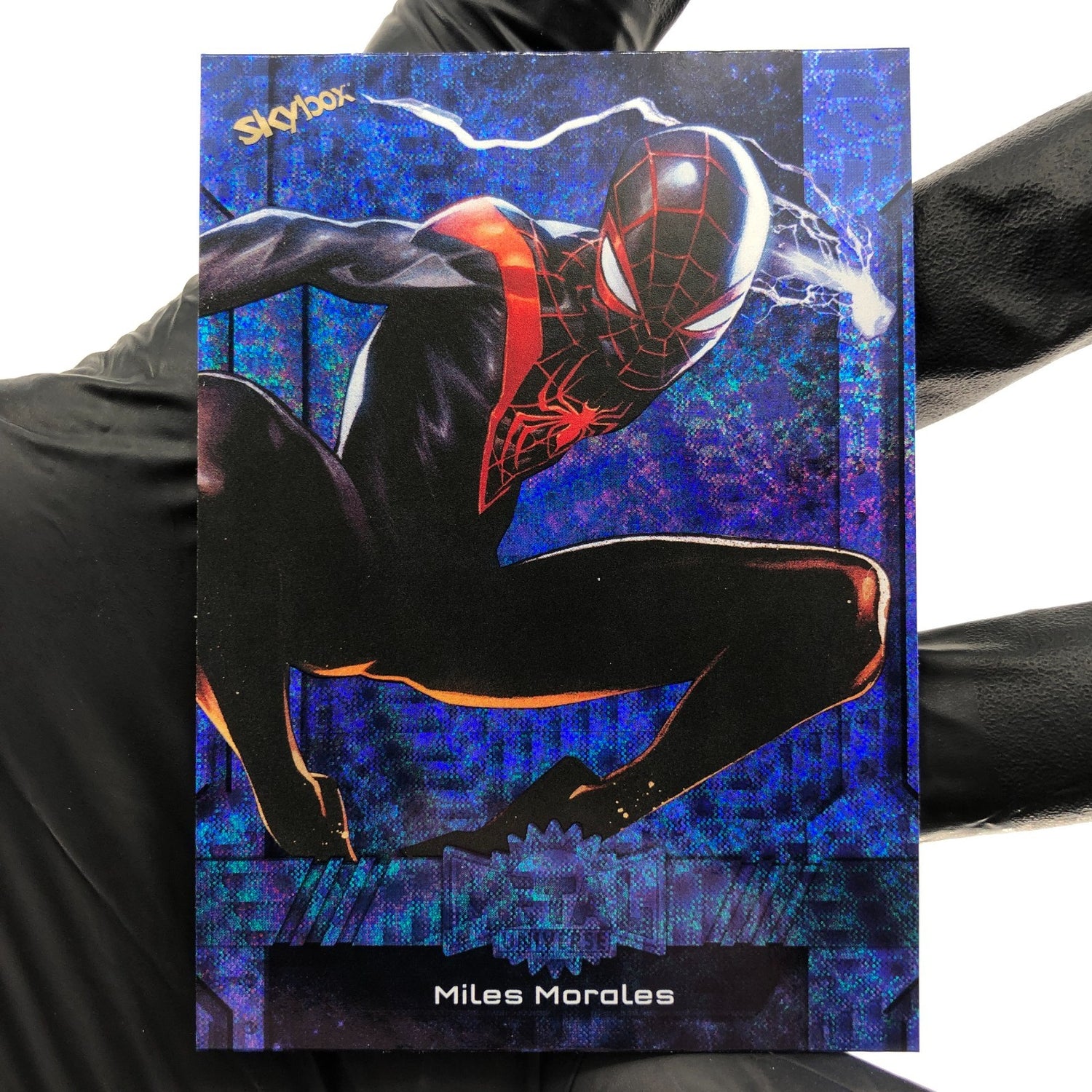 Marvel Card Miles Morales 54 Grandiose Fleer Upper Deck Metal Universe [NM]