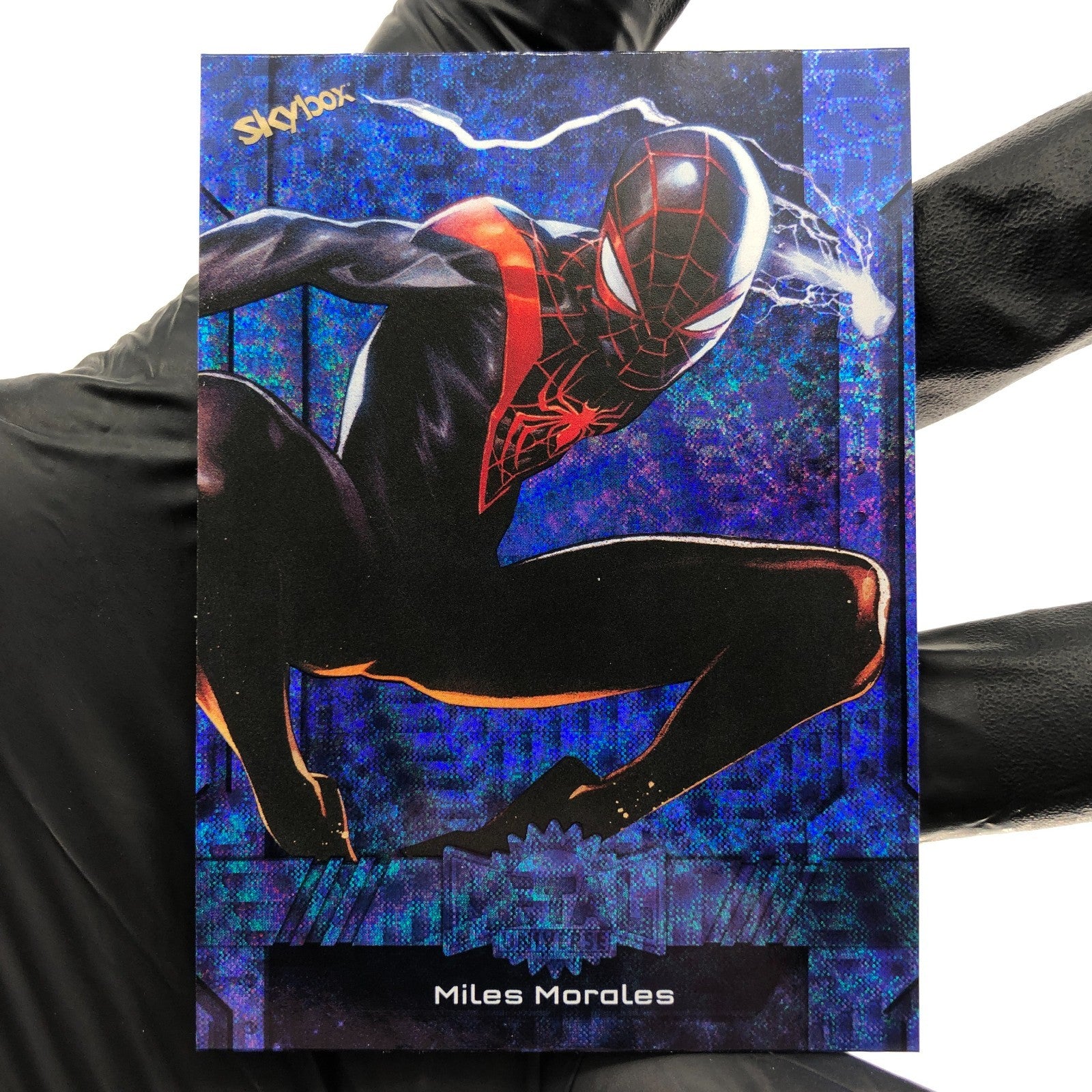 Marvel Card Miles Morales 54 Grandiose Fleer Upper Deck Metal Universe [NM]