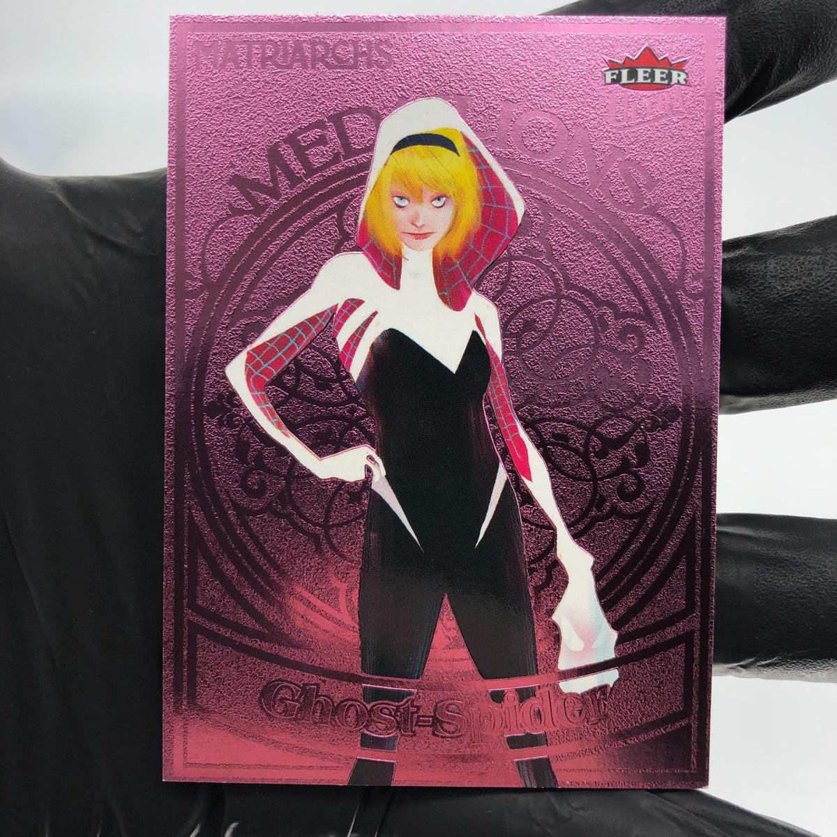 Marvel Card Gwen M-3 Holo Matriarchs 2024 Fleer [NM]