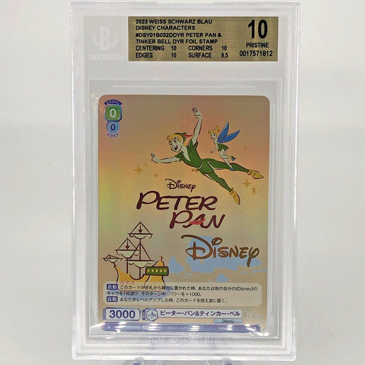Weiss Schwarz Blau Card BGS 10 Disney Character 01B-032D Peter Pan Japanese [10]