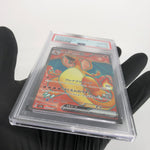 PSA 10 Pokemon Card Charizard Ex 185/165 SR SV2a Japanese Karte [10]