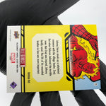 Marvel Card Human Torch 75 Rainbow Red Secret Wars Allegiance Upper Deck [NM]