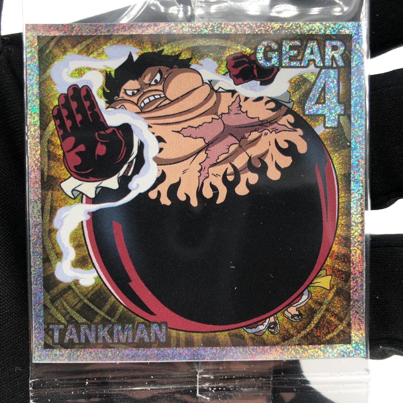 One Piece Luffy Gear 4 Tankman SW6-26 GR Holo Wafer  Japanese [Sealed]