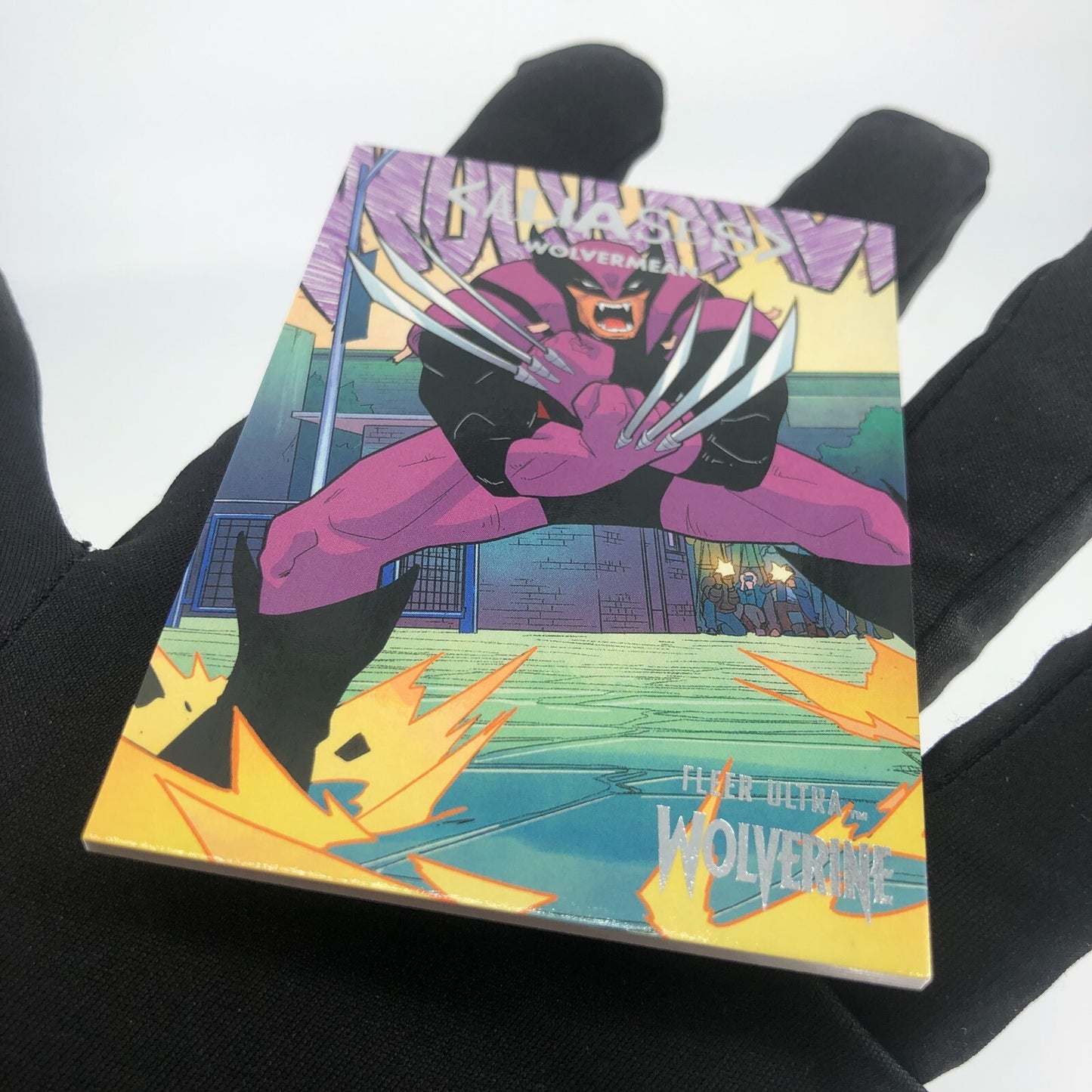 Marvel Card Wolvermean A-8 Aliases Fleer Upper Deck Wolverine Ultra [Rank A]