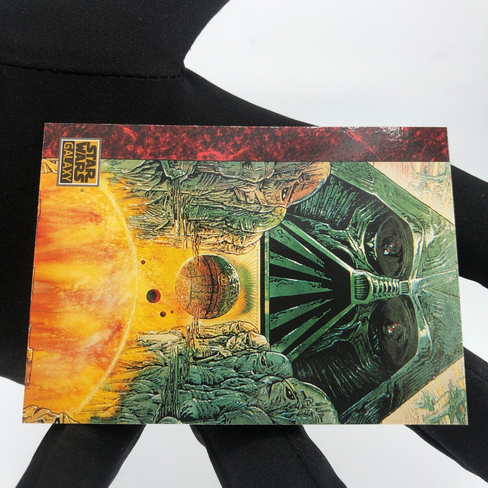 Star Wars Galaxy Card The Art Of 57 Topps Vader 1993 [Rank A]