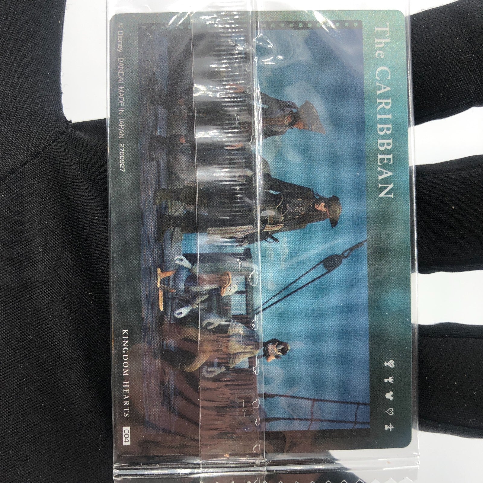 Kingdom Hearts Card Wafer The Caribbean 004 Memorial Collection Japan [Sealed]