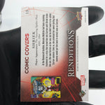 Marvel Card Shriek 13 Canvas Comic Covers Fleer Upper Deck Renditions [NM]