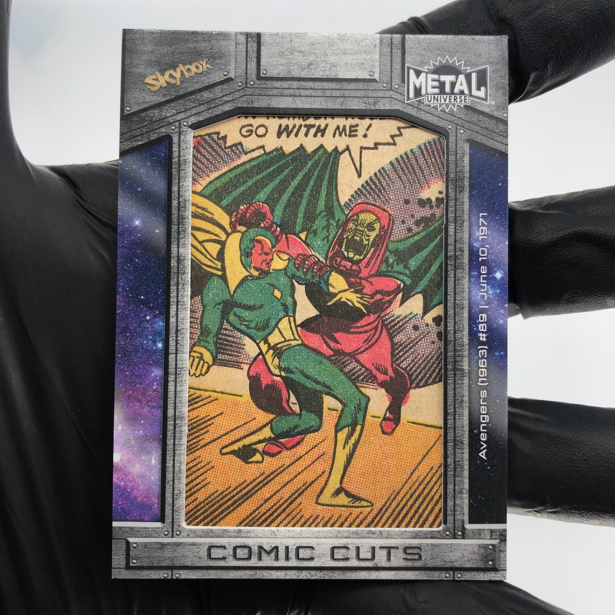 Marvel Card Comic Cut  Avengers /65 CC-AV13 Fleer Upper Deck Metal Universe [NM]
