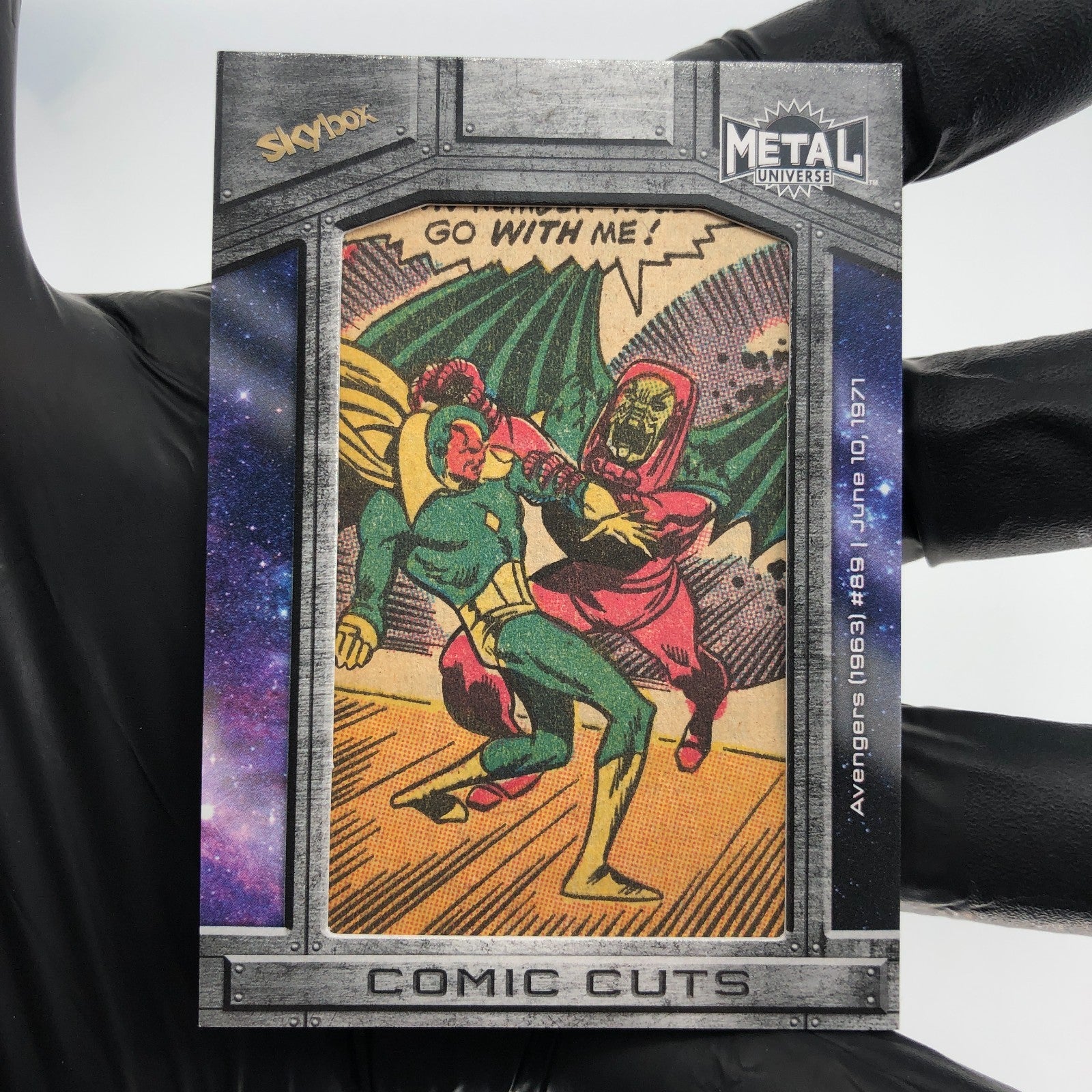 Marvel Card Comic Cut  Avengers /65 CC-AV13 Fleer Upper Deck Metal Universe [NM]