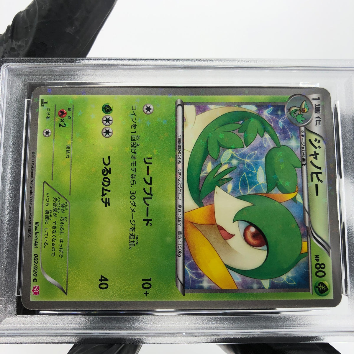 PSA 9 Pokemon Card Servine 002/020 1.Edition Shiny Collection Japanese Karte [9]