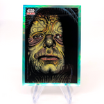 Star Wars Galaxy 2023 The Emperor Up Close 10 Aqua /199 Insert Topps Chrome [NM]