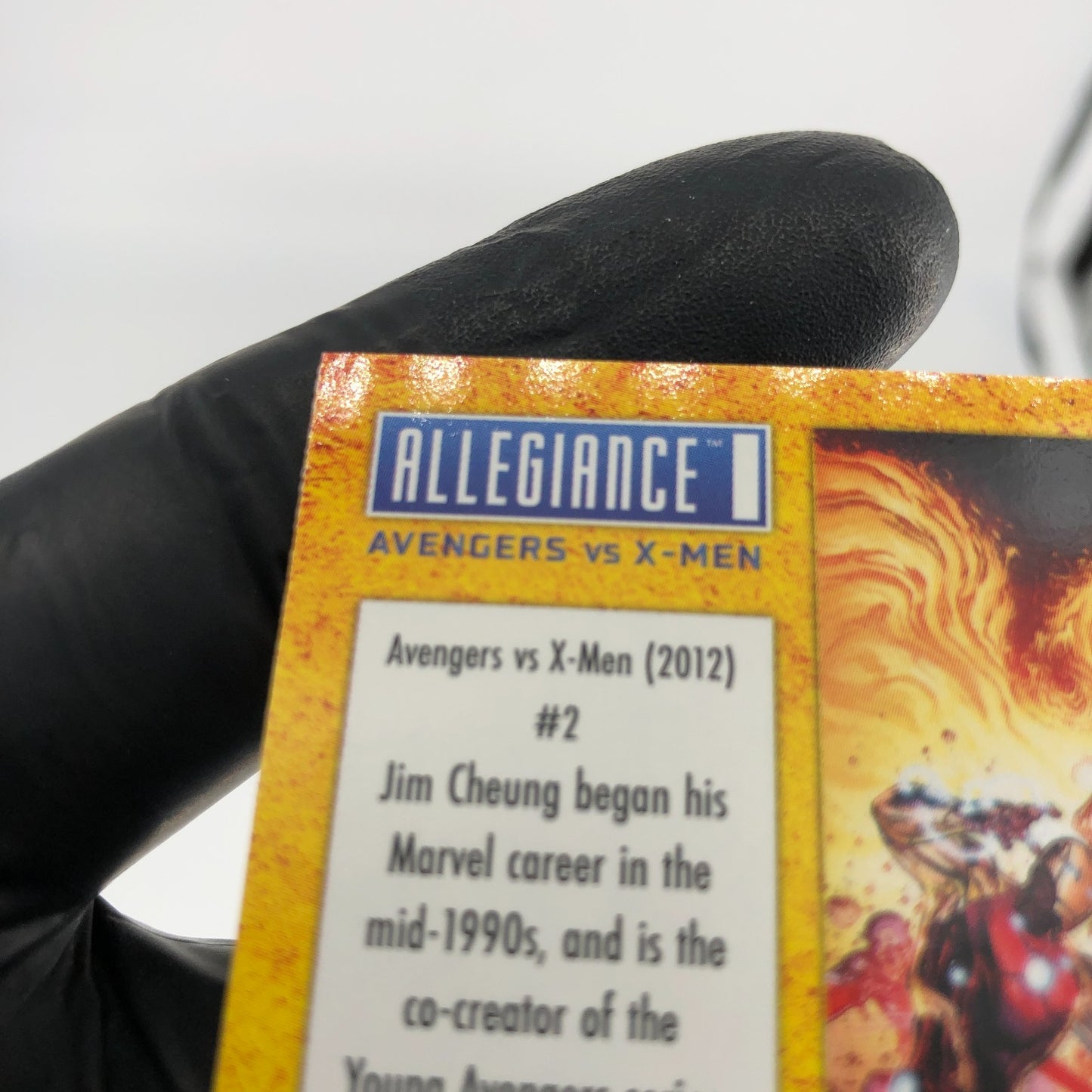 Marvel Card Avengers vs X-Men CC2 Holo Allegiance Upper Deck [NM]