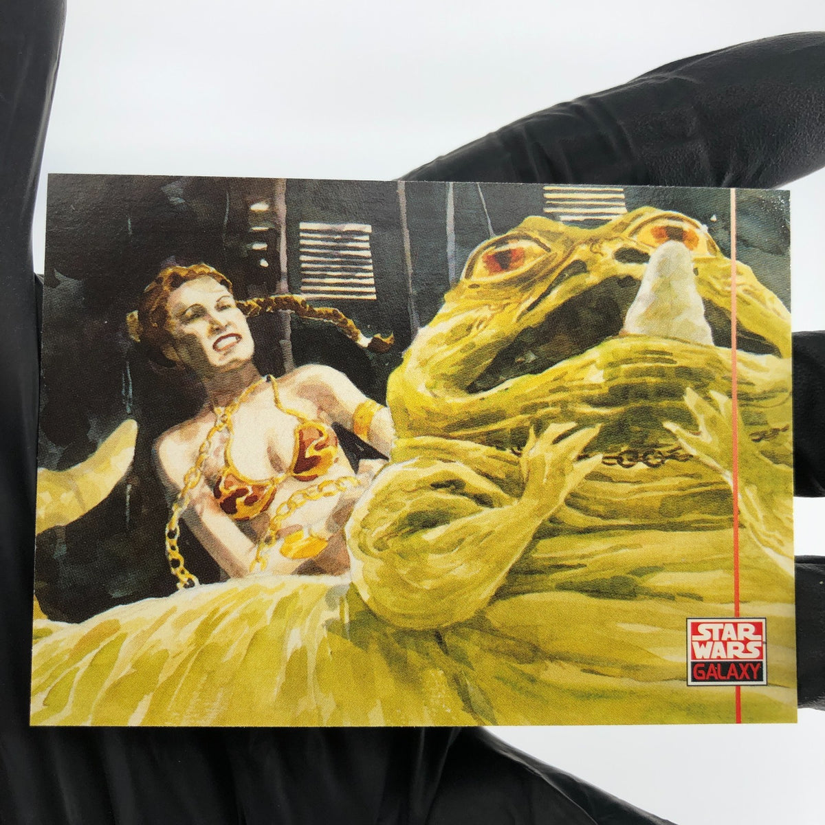 Star Wars Galaxy Card Jabba Leia 270 Jill Thompson Topps Vader 1994 [NM]