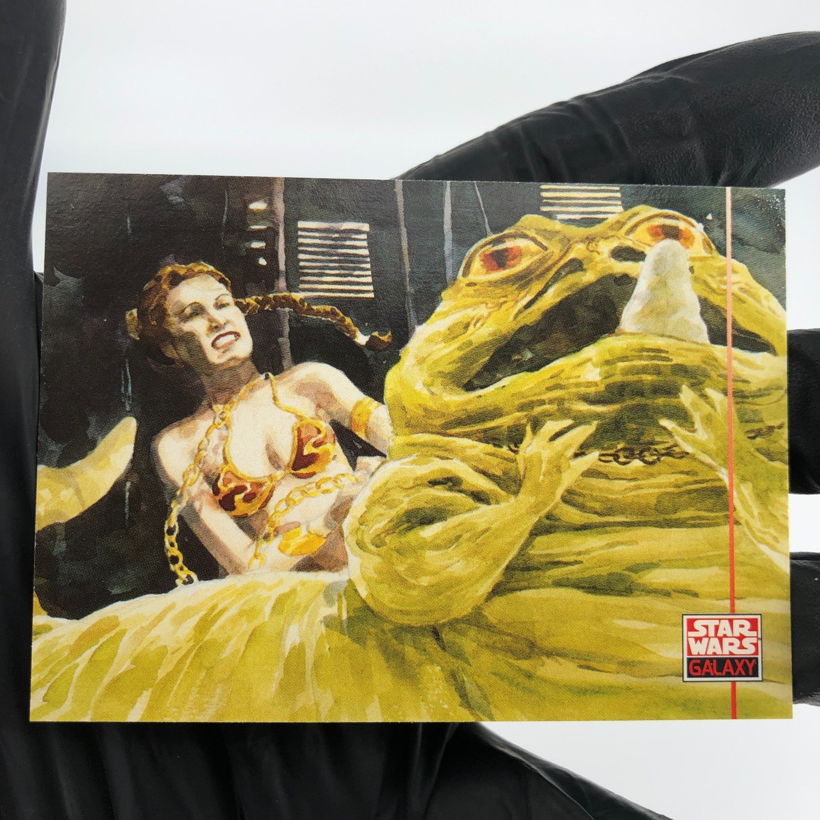 Star Wars Galaxy Card Jabba Leia 270 Jill Thompson Topps Vader 1994 [NM]