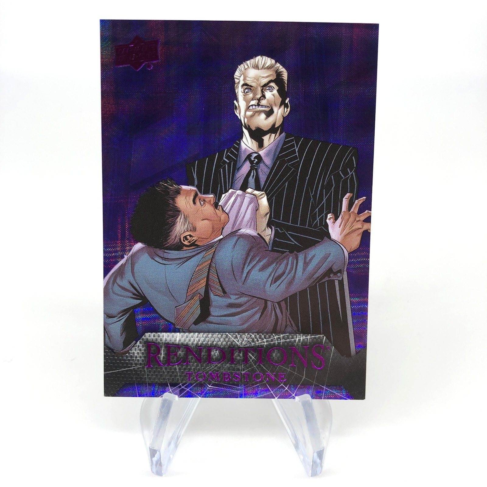 Marvel Card Tombstone 60 Purple /99 Fleer Upper Deck Renditions [NM]