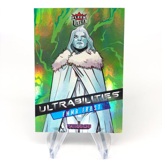 Marvel Card Emma Frost 18 of 20 Ultrabilities Matriarchs 2024 Upper Deck [NM]