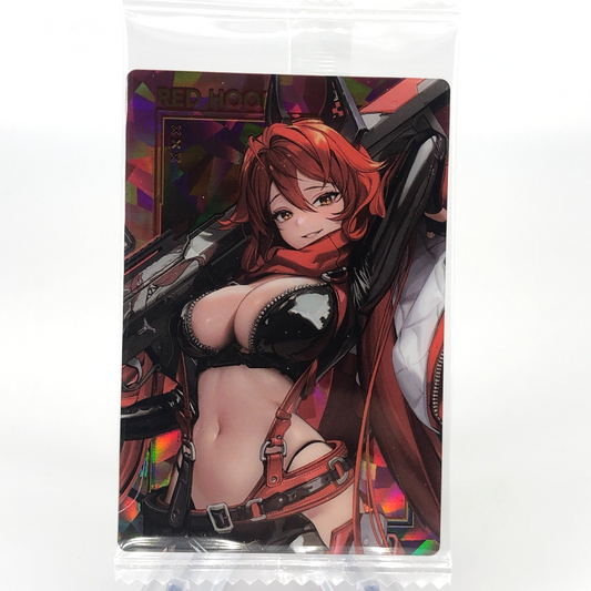Nikke Card Red Hood No.024 Wafer Holo Bandai Japanese Sealed [Rank S]