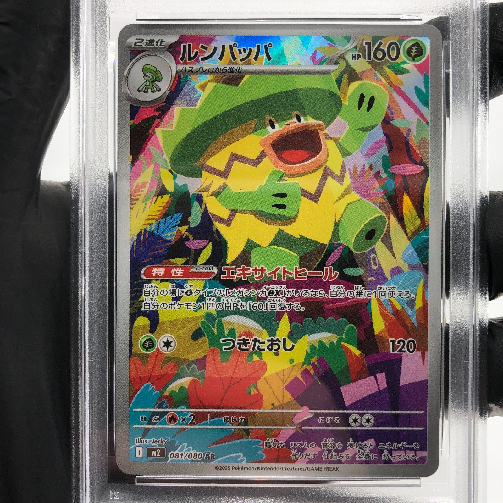 PSA 9 Pokemon Card Ludicolo 081/080 AR M2 Japanese Karte [9]
