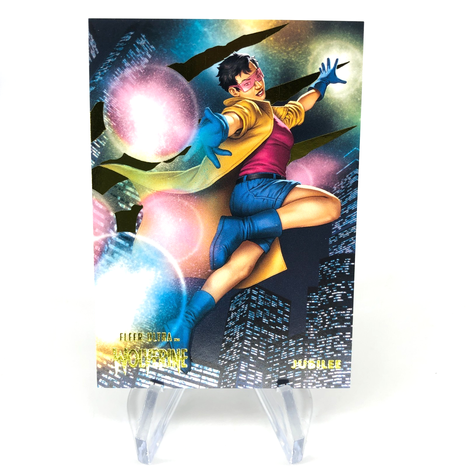 Marvel Card Jubilee 22 Gold /90 Fleer Upper Deck Ultra Wolverine [NM]