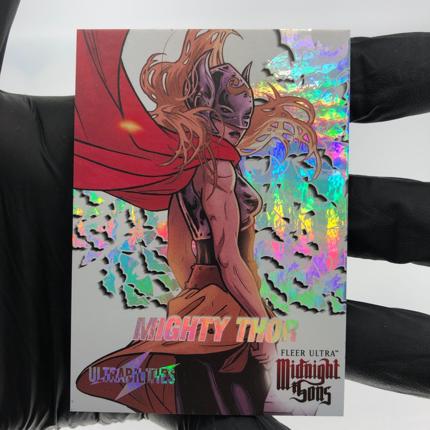 Marvel Card Mighty Thor 17 of 30 UB Midnight Sons 2022 Fleer Upper Deck [NM]