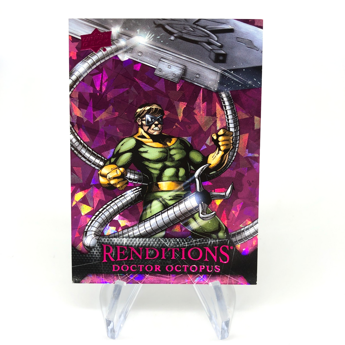 Marvel Card Doctor Octopus 4 Pink /199 Fleer Upper Deck Renditions [NM]