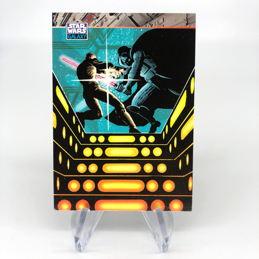 Star Wars Galaxy Card Luke Darth Vader The Art Of 154 Topps Vader 1994 [NM]