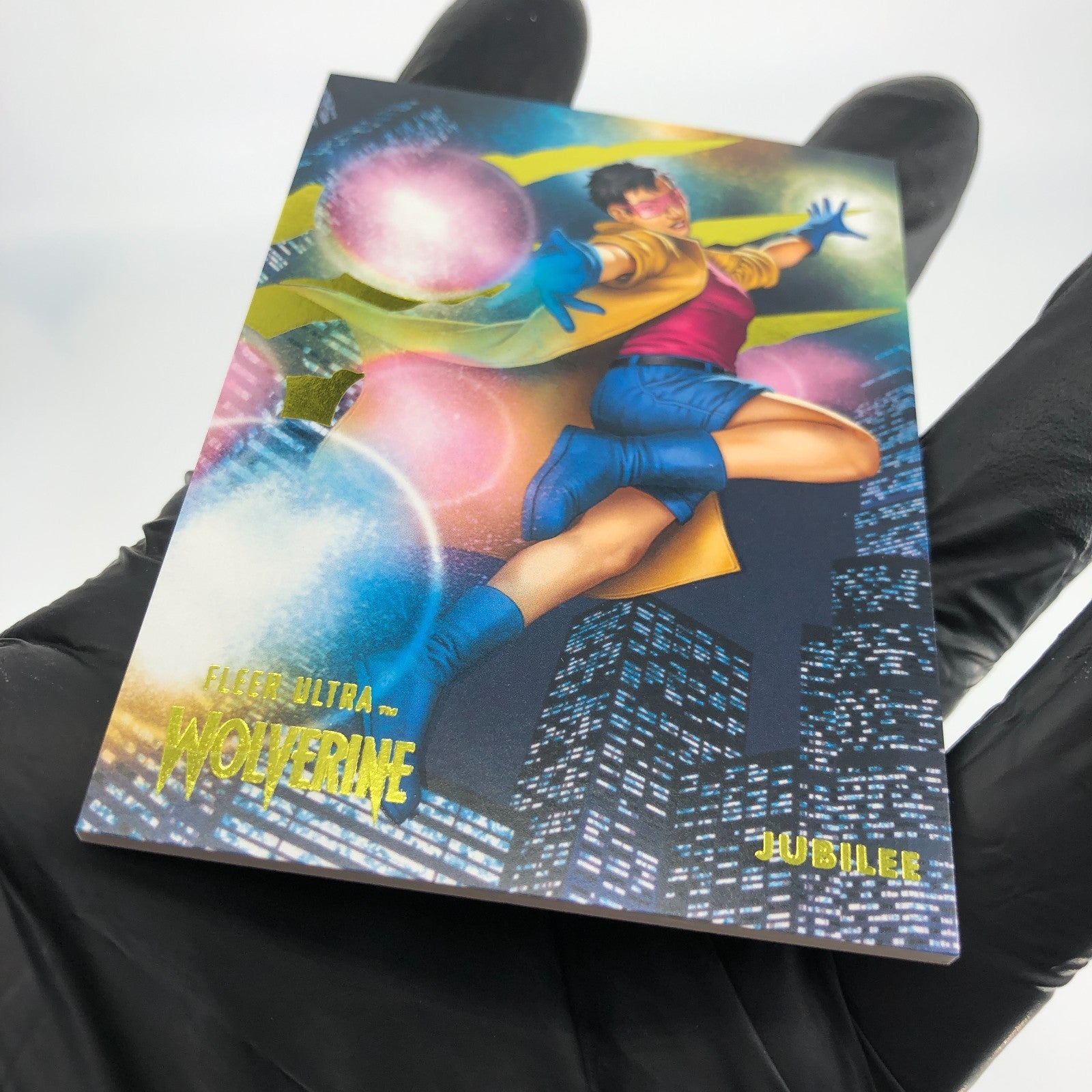 Marvel Card Jubilee 22 Gold /90 Fleer Upper Deck Ultra Wolverine [NM]