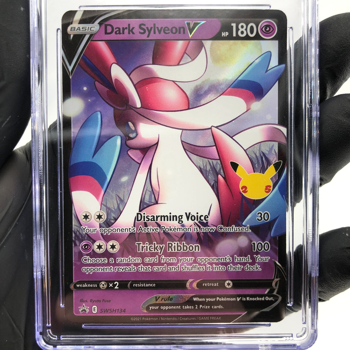 CGC 9 Pokemon Card Dark Sylveon V SWSH134 Promo 2021 English Karte [9]