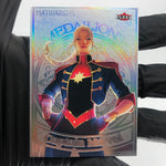 Marvel Card Captain Marvel M-50 Platinum /100 Matriarchs 2024 Fleer [NM]