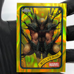 Marvel Card Wolverine 103 Yellow Lava Refractor Topps Chrome 2025 [NM]