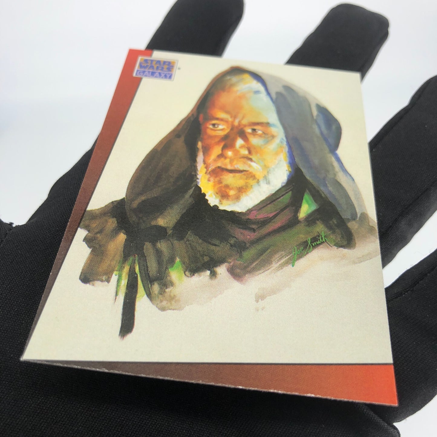 Star Wars Galaxy Card The Design Of 6 Topps Obi Wan 1993 [Rank A]