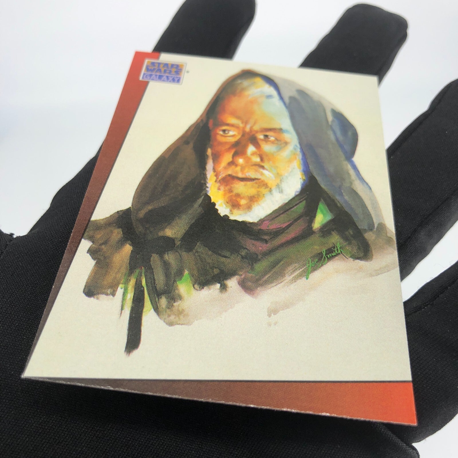 Star Wars Galaxy Card The Design Of 6 Topps Obi Wan 1993 [Rank A]