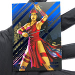 Marvel Card Elektra 20 Blue /360 Fleer Upper Deck Ultra Avengers 2022 [NM]