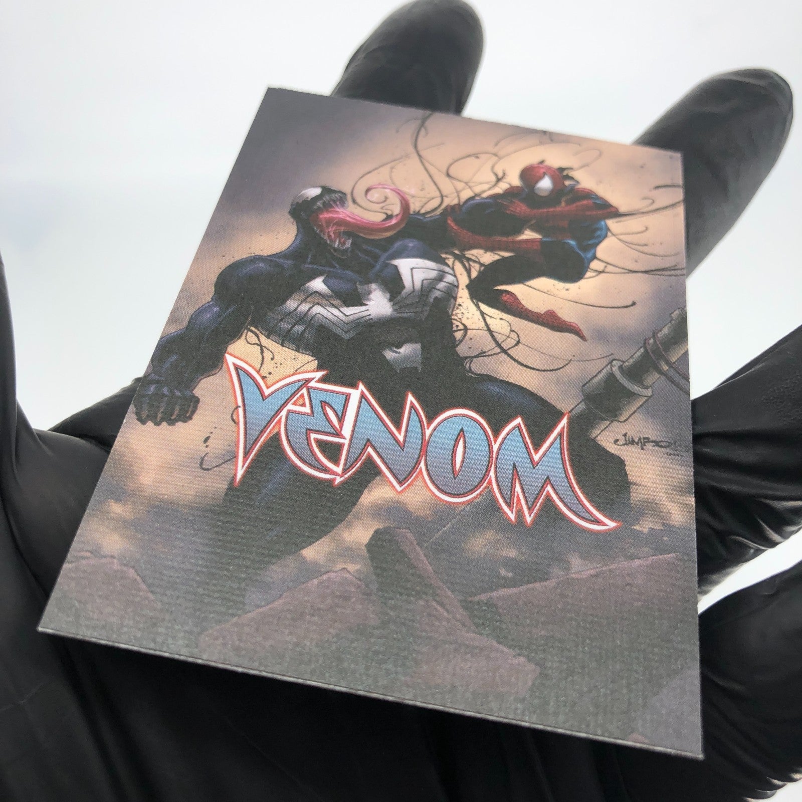 Marvel Card Venom 48 Comic Covers Fleer Upper Deck Renditions [NM]