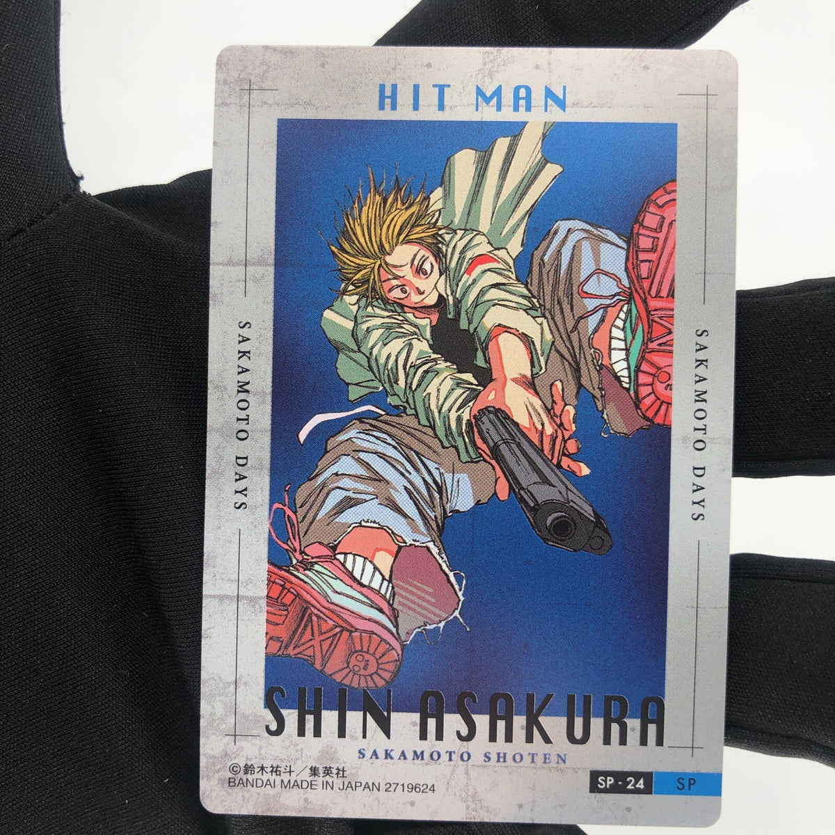 Sakamoto Days Card Wafer Shin Asakura SP-24 Holo Japanese [Mint]