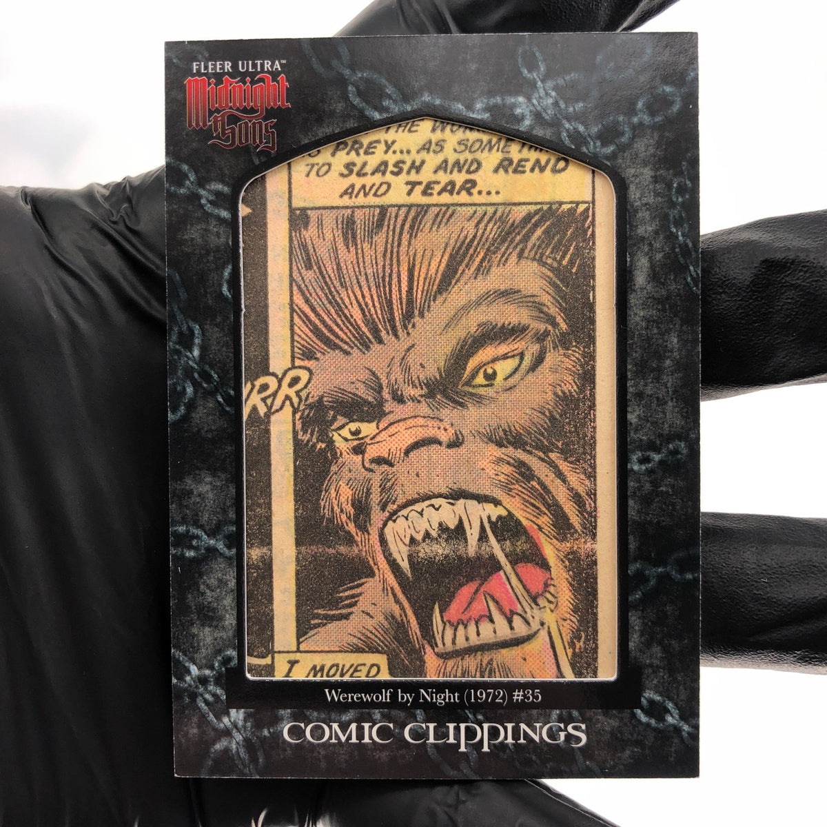 Marvel Card Werewold By Night CC2-15 /40 Midnight Sons 2022 Fleer Upper Deck[NM]