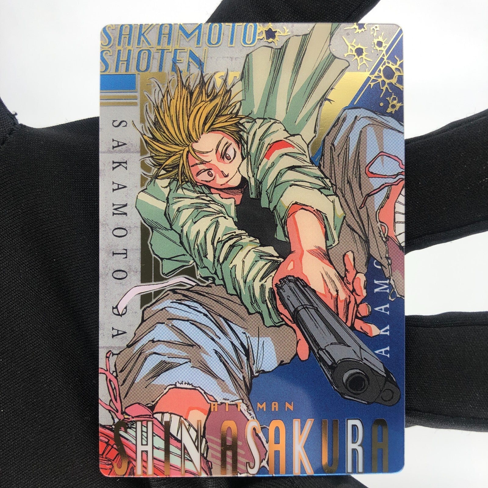 Sakamoto Days Card Wafer Shin Asakura SP-24 Holo Japanese [Mint]