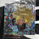 One Piece Luffy Gear 5 Sanji Double Pack SW6-33 UGSR Holo Wafer Japan [Sealed]