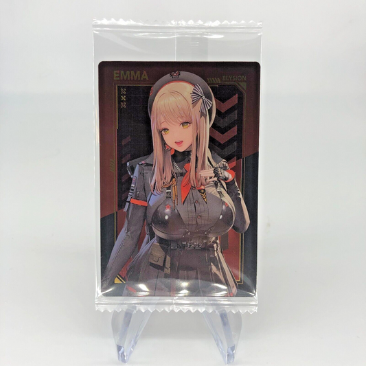 Nikke Card Emma No.008 Wafer Holo Bandai Japanese Sealed Waifu [Rank S]