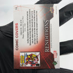 Marvel Card Iron Man 78 Canvas Comic Covers Upper Deck Renditions [NM]