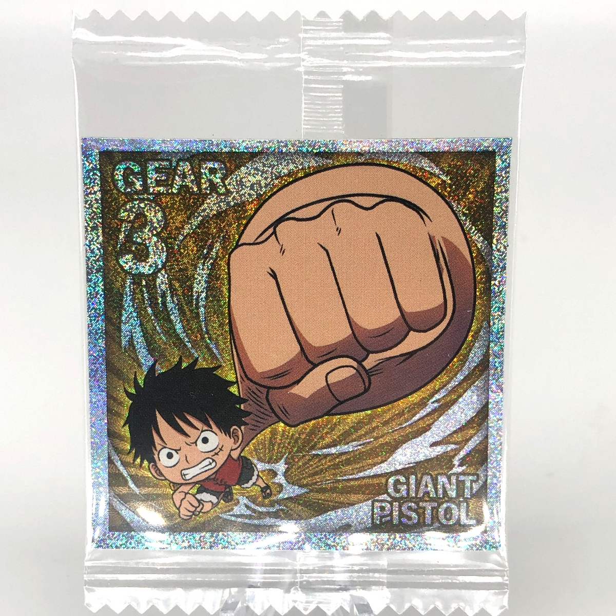 One Piece Luffy Gear 3 SW6-24 GR Holo Wafer  Japanese [Sealed]