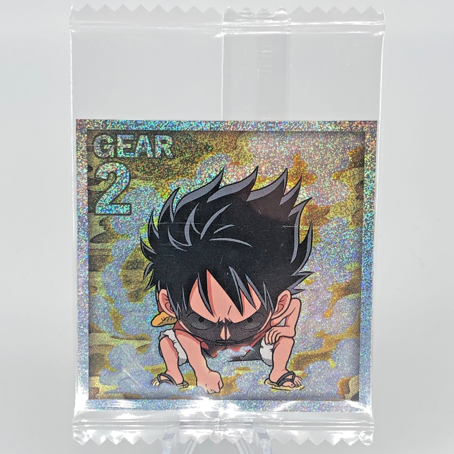 One Piece Luffy Gear 2 SW6-28 NGR Holo Wafer  Japanese [Sealed]