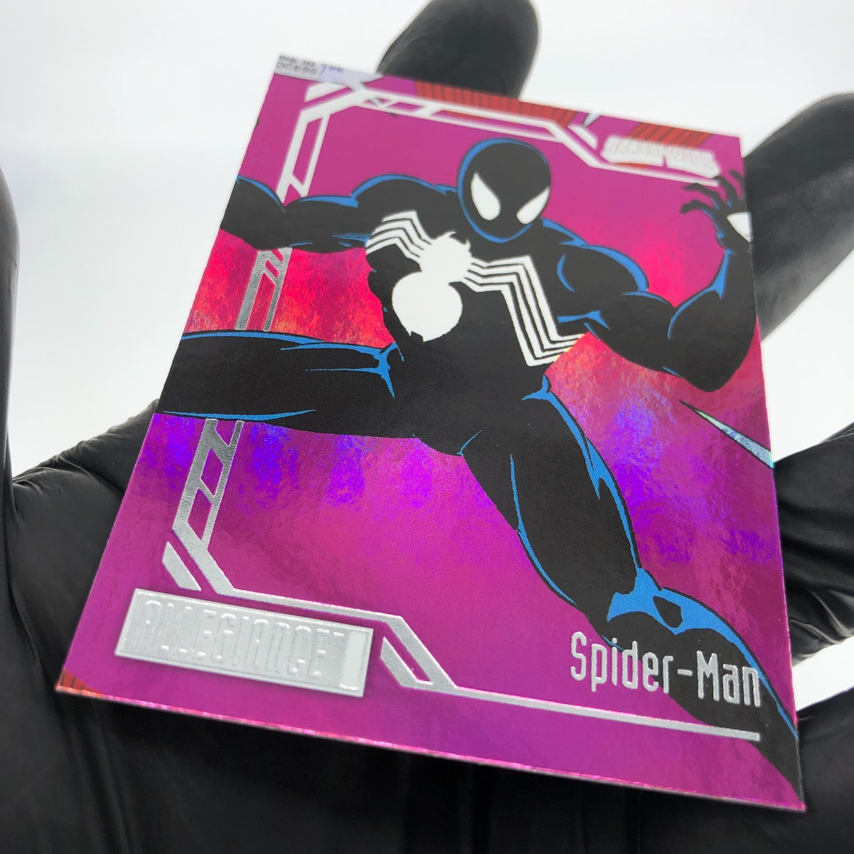 Marvel Card Spider-Man Venom 89 Rainbow Secret Wars Allegiance Upper Deck [NM]