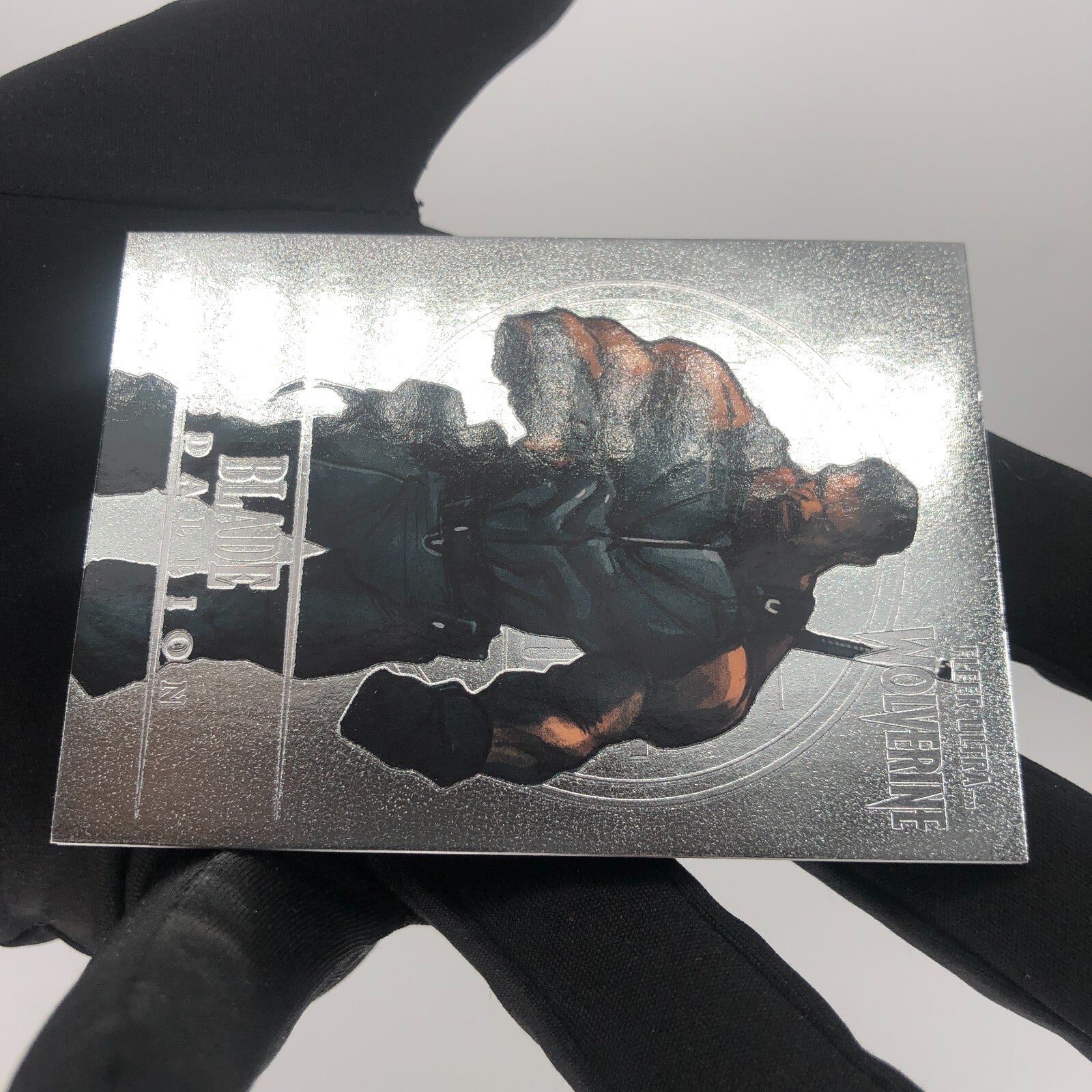 Marvel Card Blade M-4 Medallion Fleer Upper Deck Wolverine Ultra [Rank A]