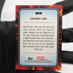 Marvel Card Squirrel Girl 44 Black Web /399 Topps Chrome 2025 [NM]